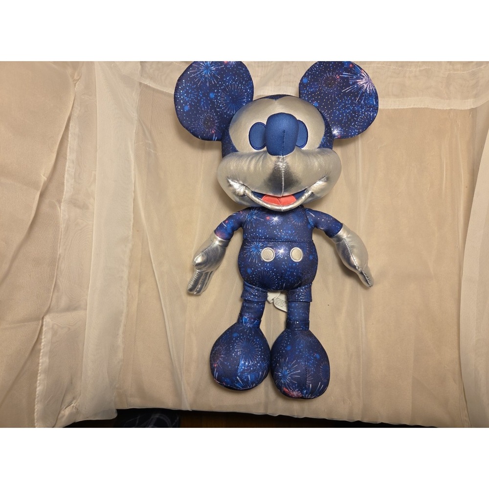 Disney‎ Year of The Mouse Collector Plush Fireworks Mickey 15"